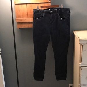 Dark wash skinny jeans!